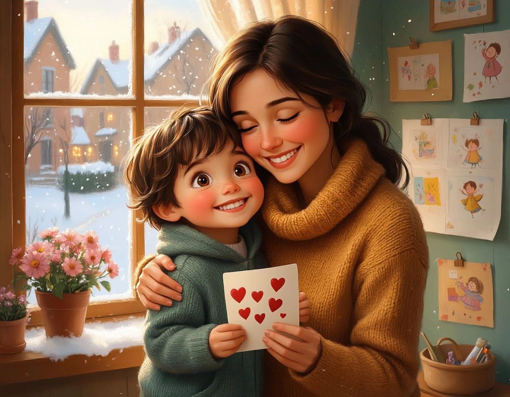 Лучшие детские стихи о маме